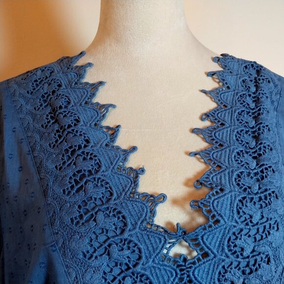 NWTS LANE BRYANT SIZE 16 EMBROIDERED BLOUSE - Picture 5 of 10